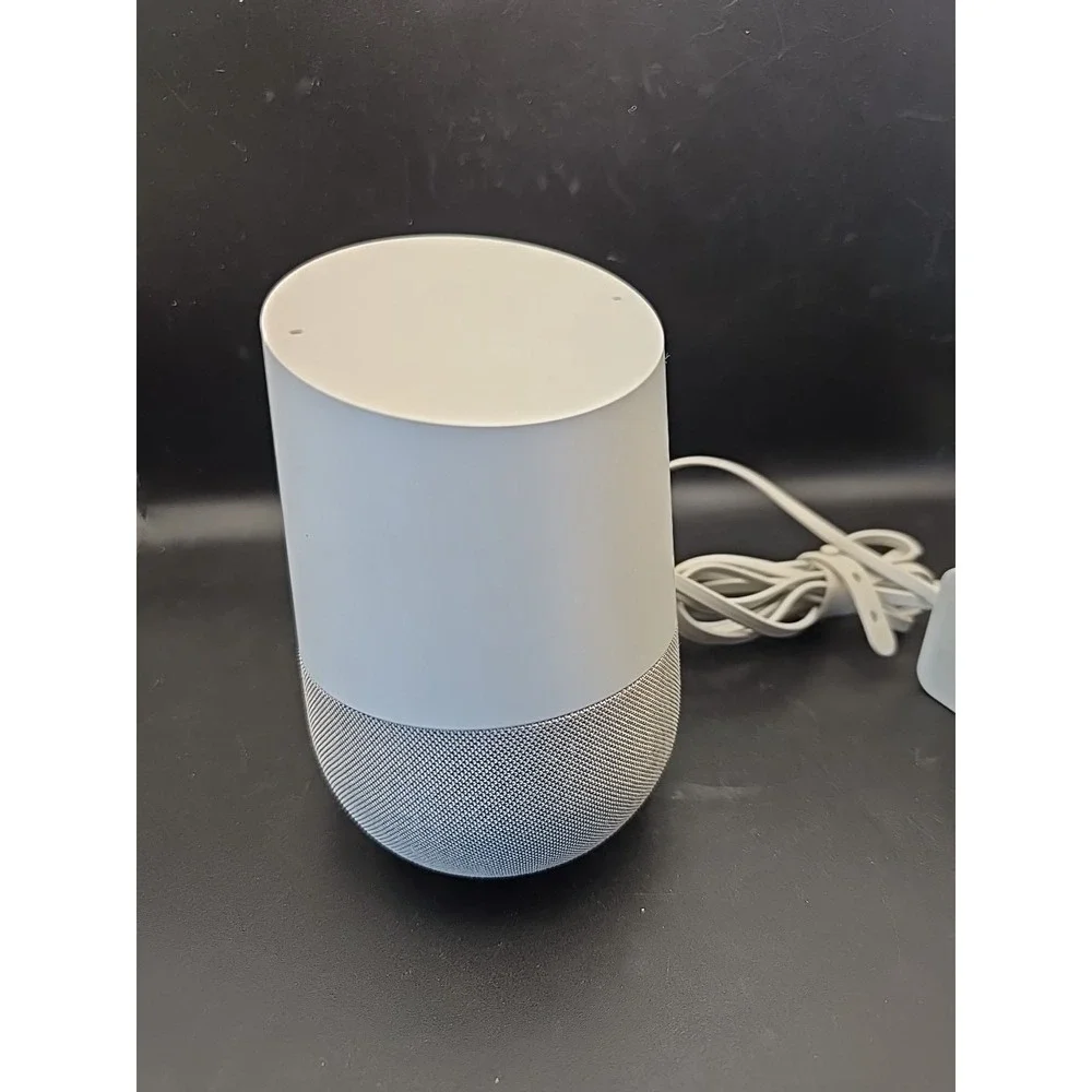 Google Home Smart Assistant SPEAKER VOICE Google ASSIST White Slate